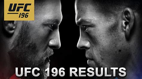 ufc 196 live results|UFC 196: Live Results, Play.